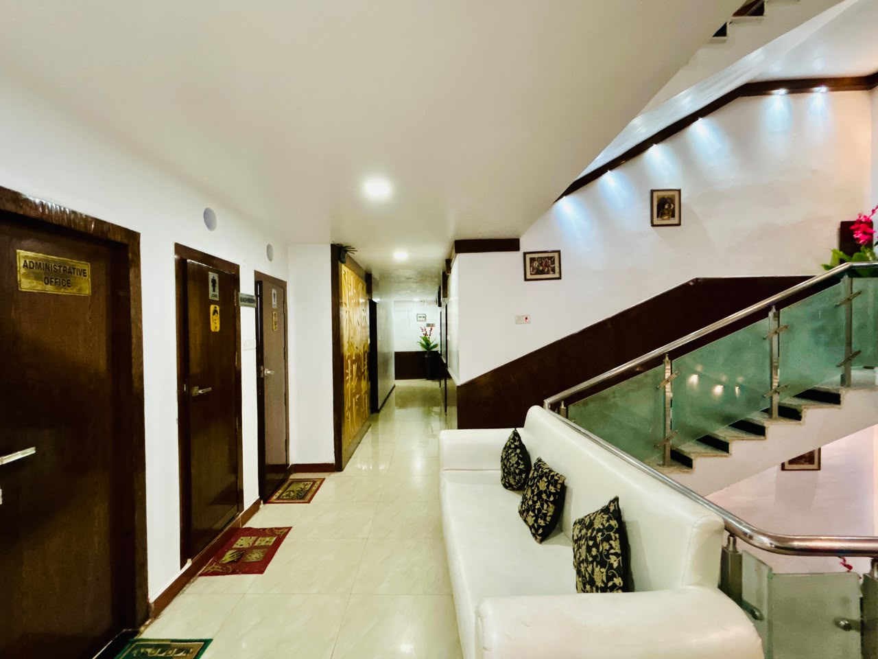 Corridor and staircase